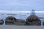 Me On The Moeraki Boulders